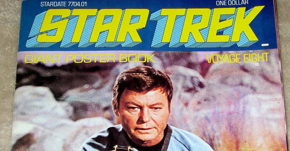 Portada de la revista Star Trek